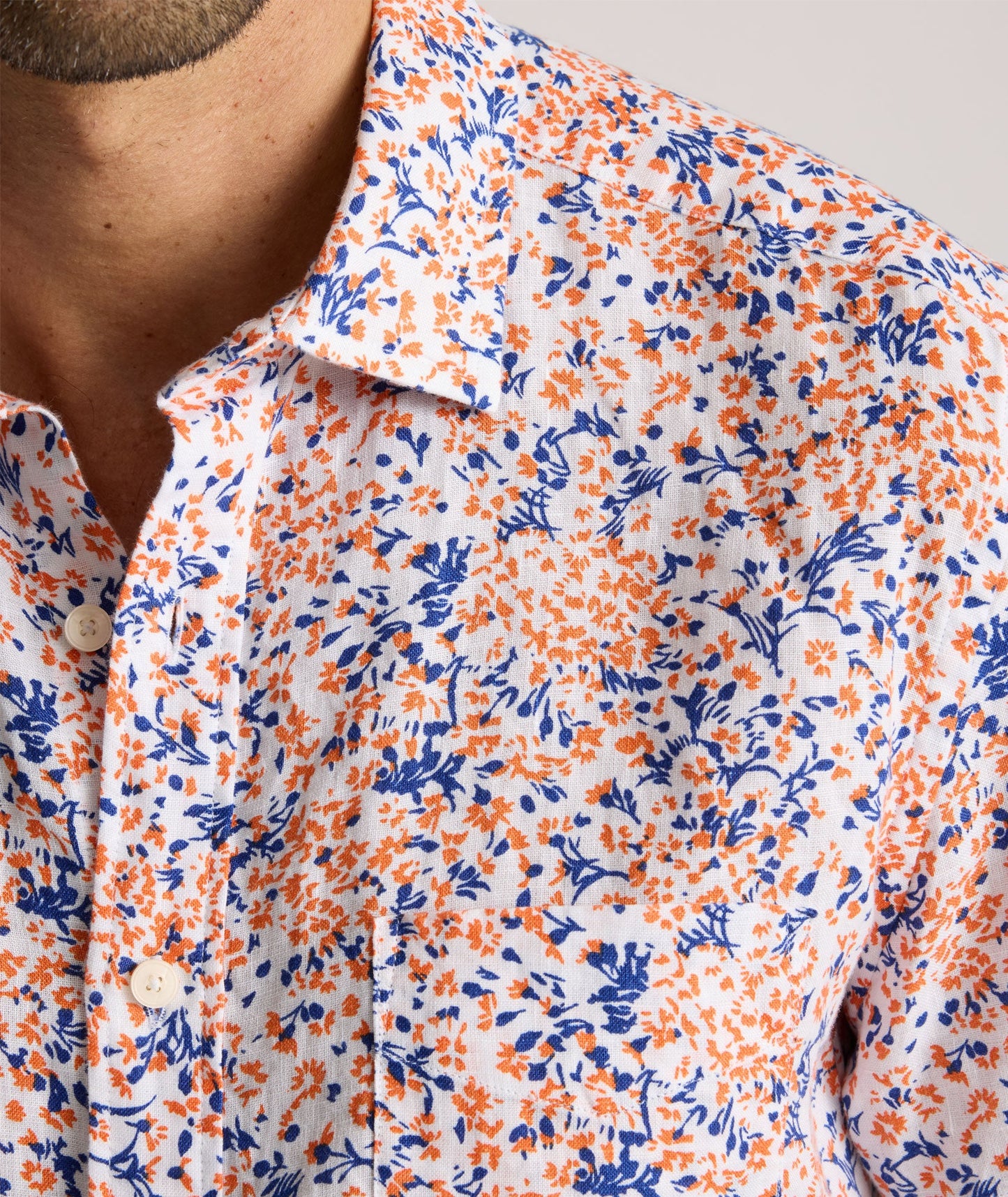 Linen Short-Sleeve Ellsworth Shirt