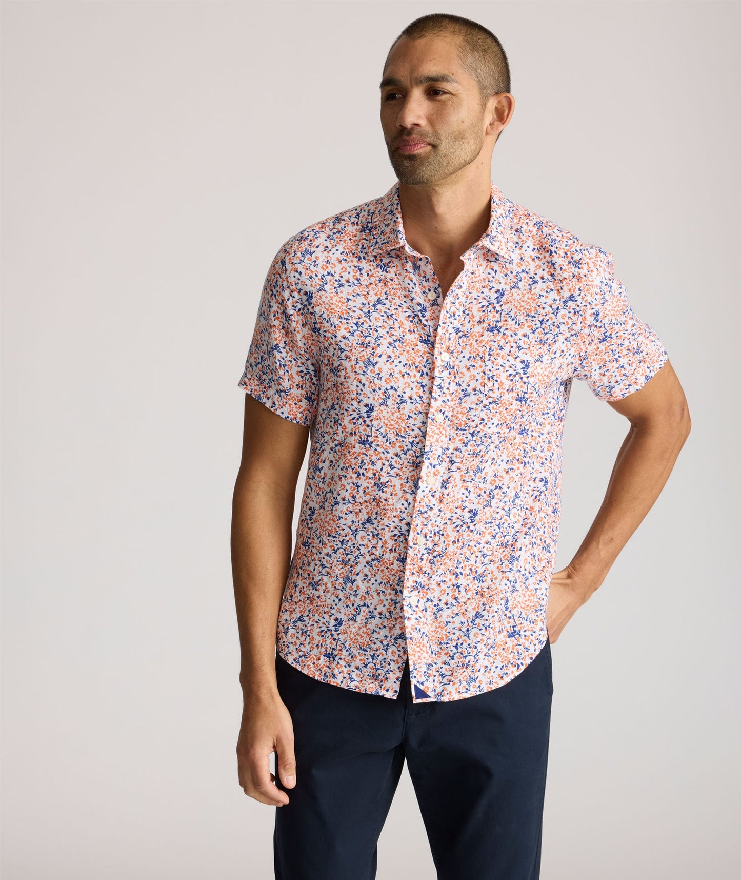 Linen Short-Sleeve Ellsworth Shirt